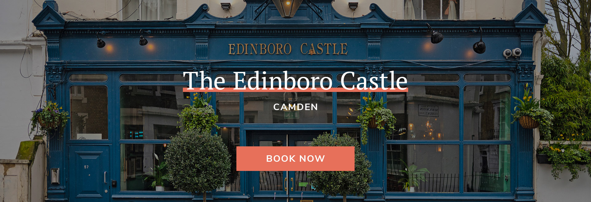 Enjoy a meal at your local pub at The Edinboro Castle in London